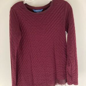 Vera Wang holiday top